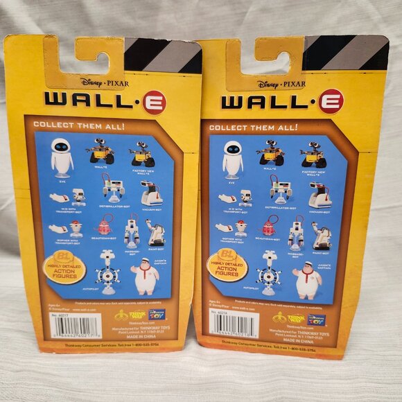 Disney-Pixar: Wall.E and EVE Robot 2pc PVC Set - Picture 2 of 2